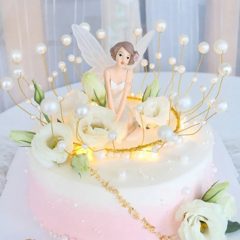 Buy Fairy Cake Topper, Fairy Birthday Party Decorations Online in India -  Etsy